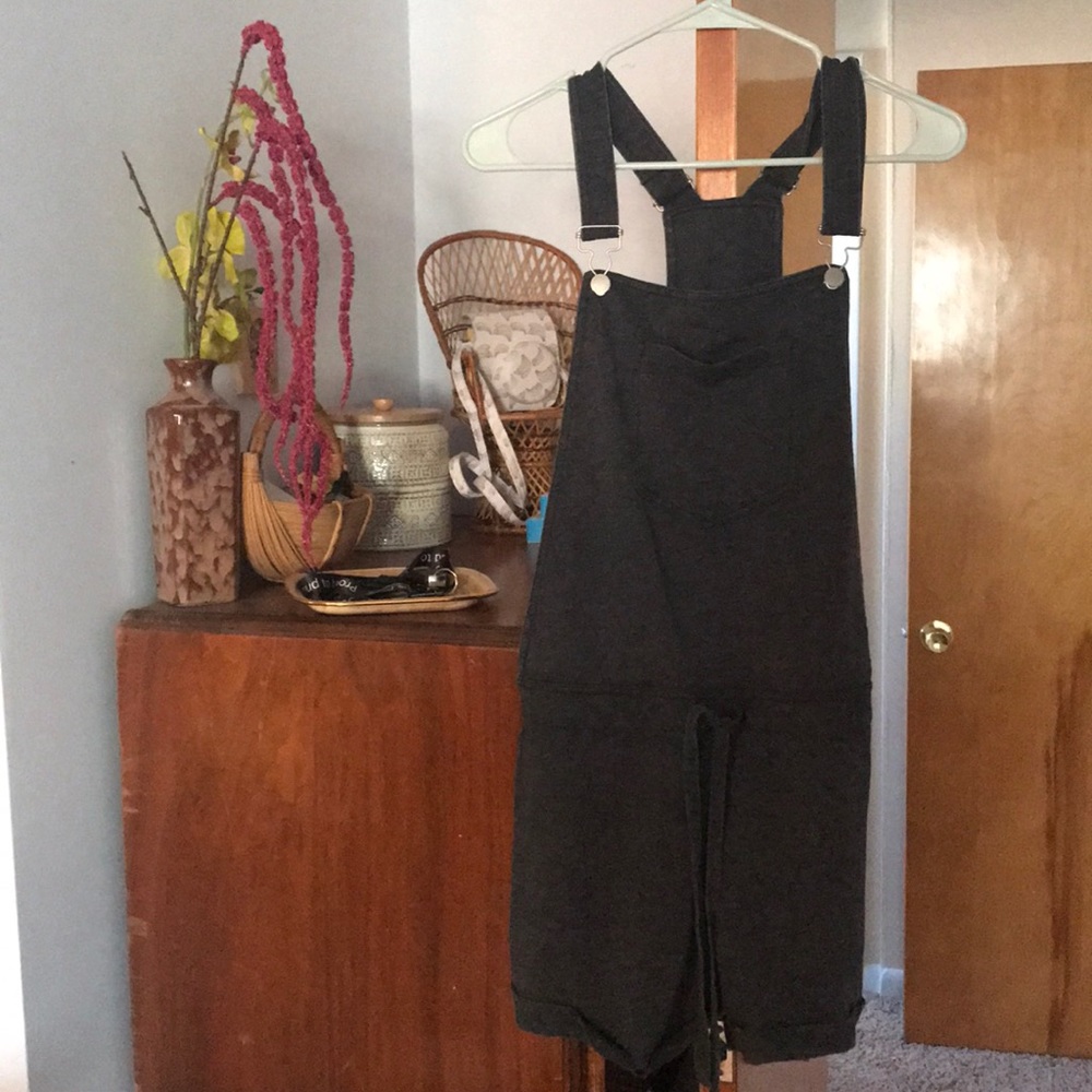 Grey overalls